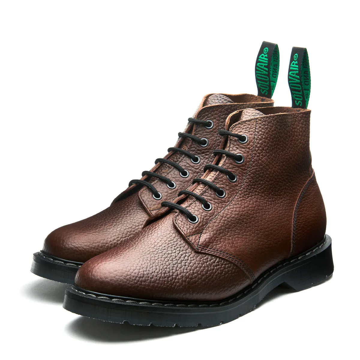Gaucho Brown Grain 6 Eye Astronaut Boot