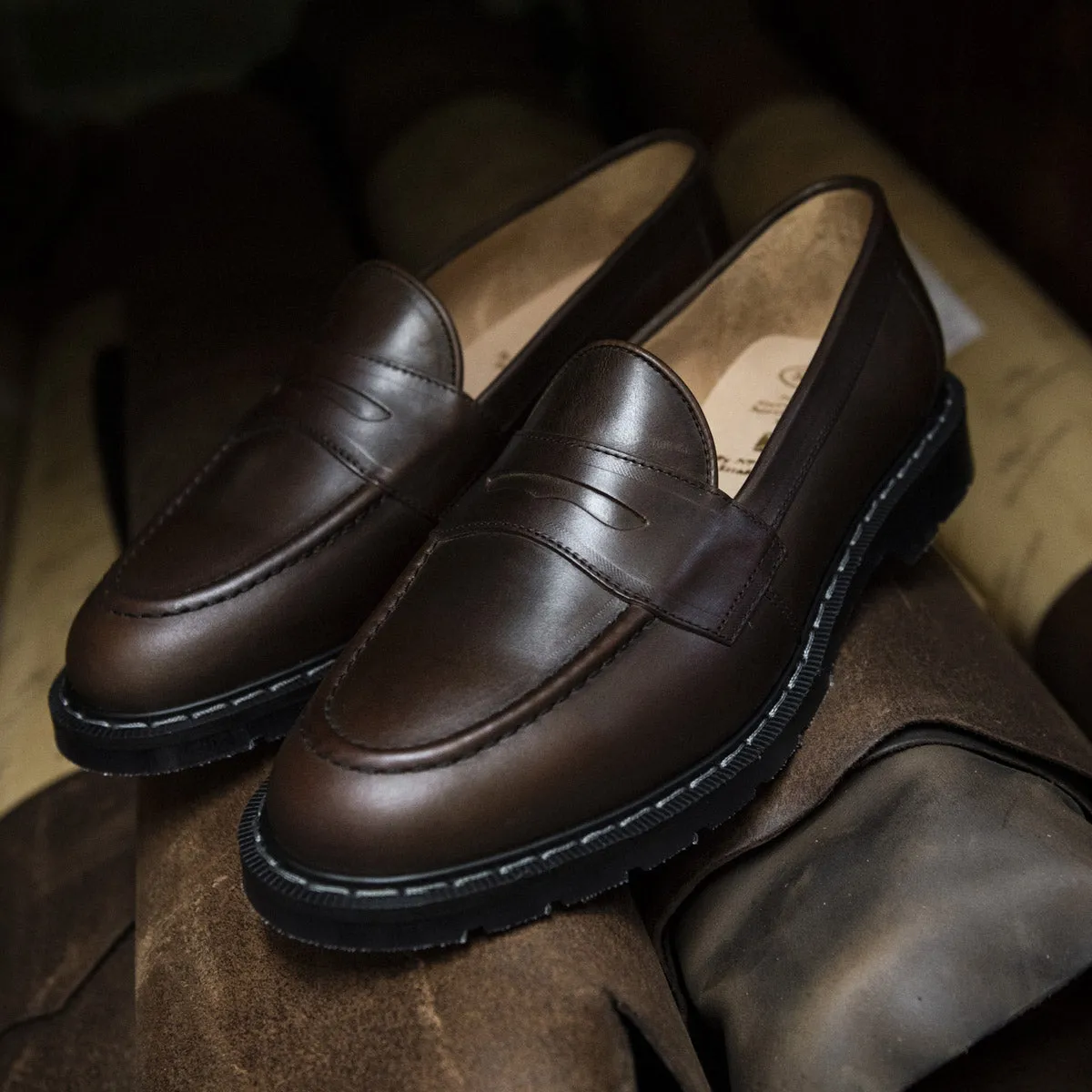 Gaucho Crazy Horse Penny Loafer