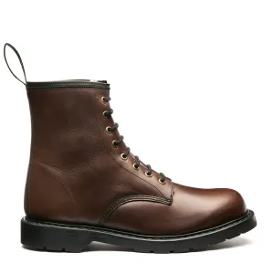 Gaucho Crazy Horse Shearling Lined 8 Eye Derby Boot