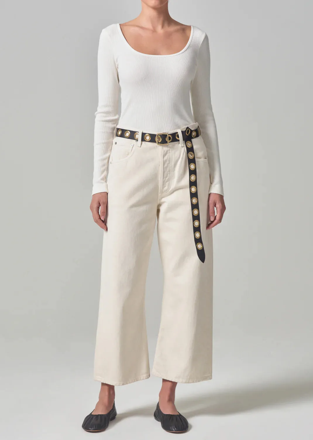 Gaucho Vintage Wide Leg in Marzapan