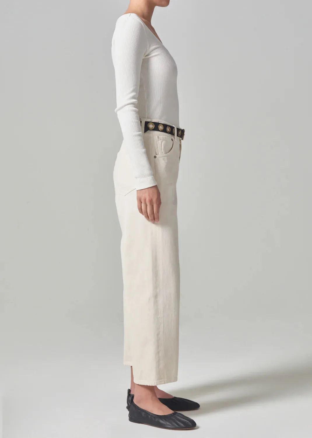 Gaucho Vintage Wide Leg in Marzapan