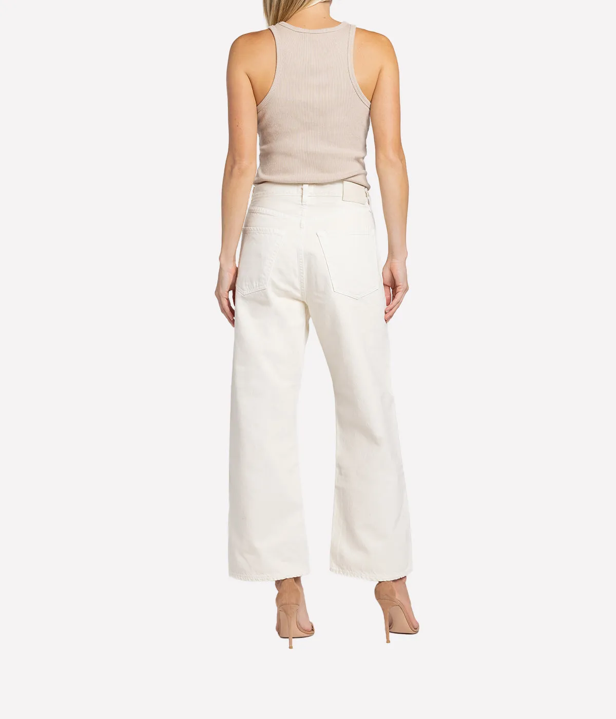 Gaucho Vintage Wide Leg Pants in Marzipan