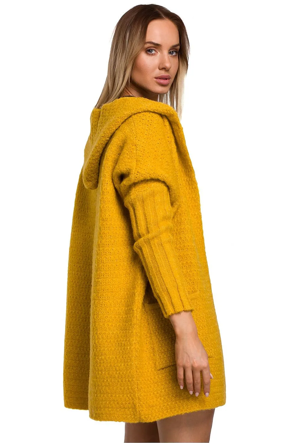 Generously Hooded Oversized Cardigan