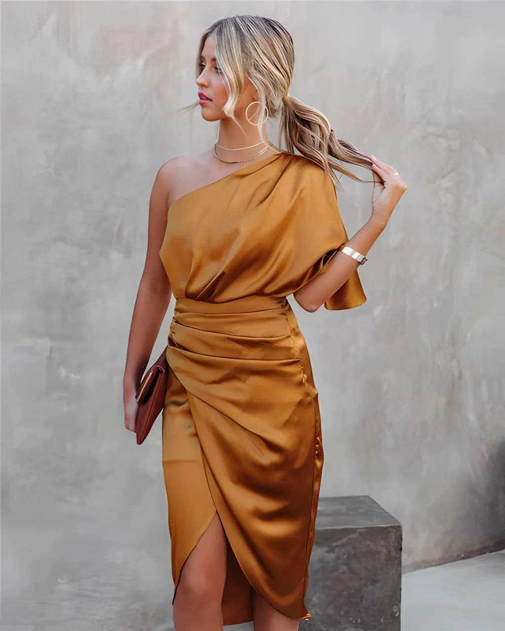 Gilda® | Elegant Silk Dress