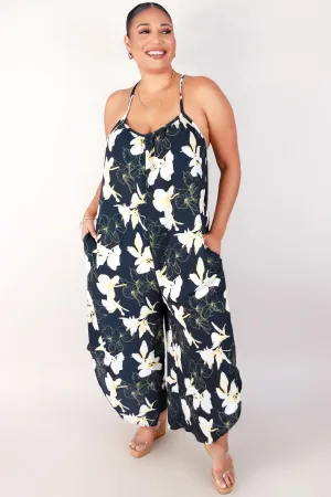 GINGER LILY NO WAIST JUMPSUIT