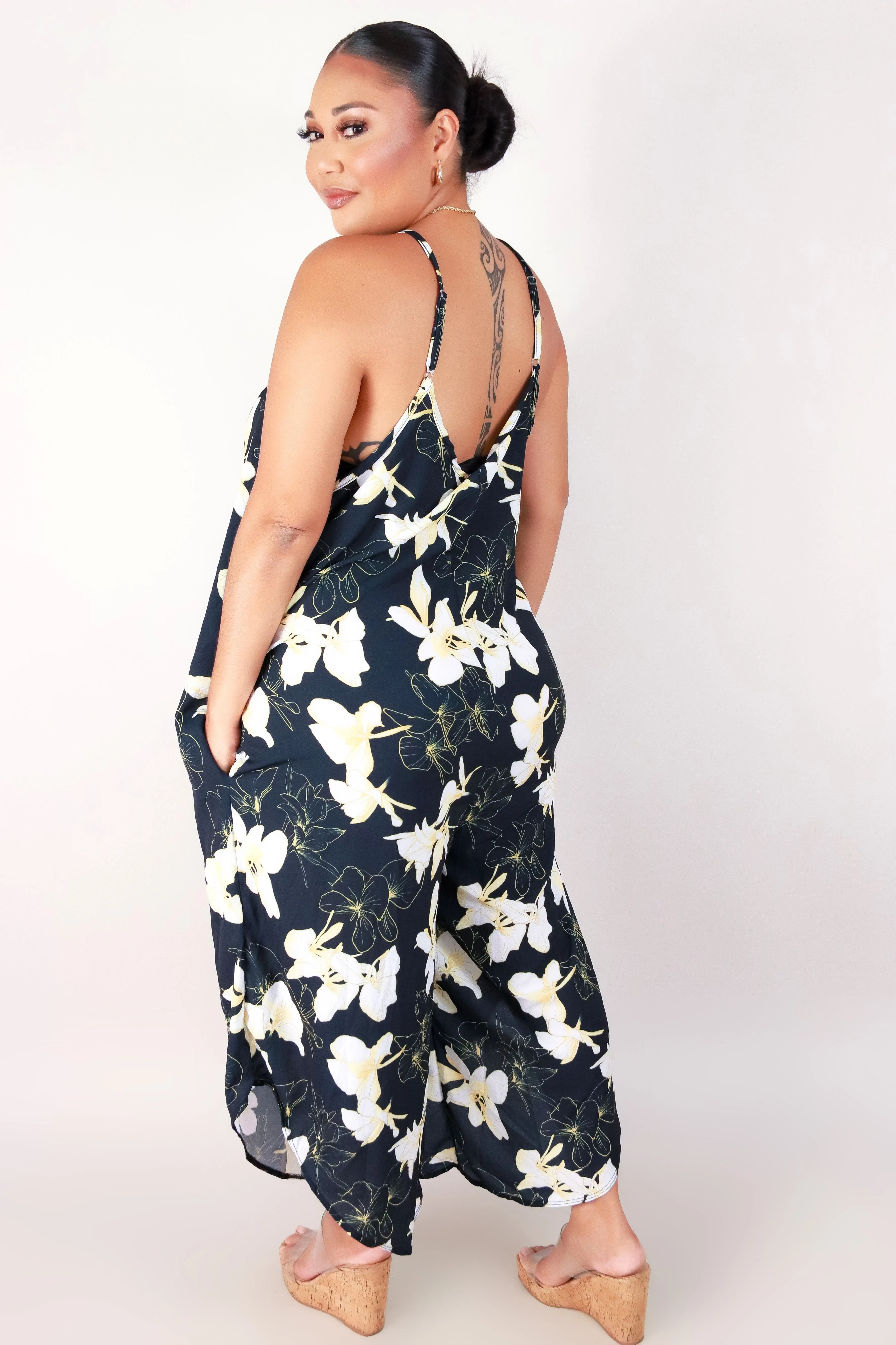 GINGER LILY NO WAIST JUMPSUIT