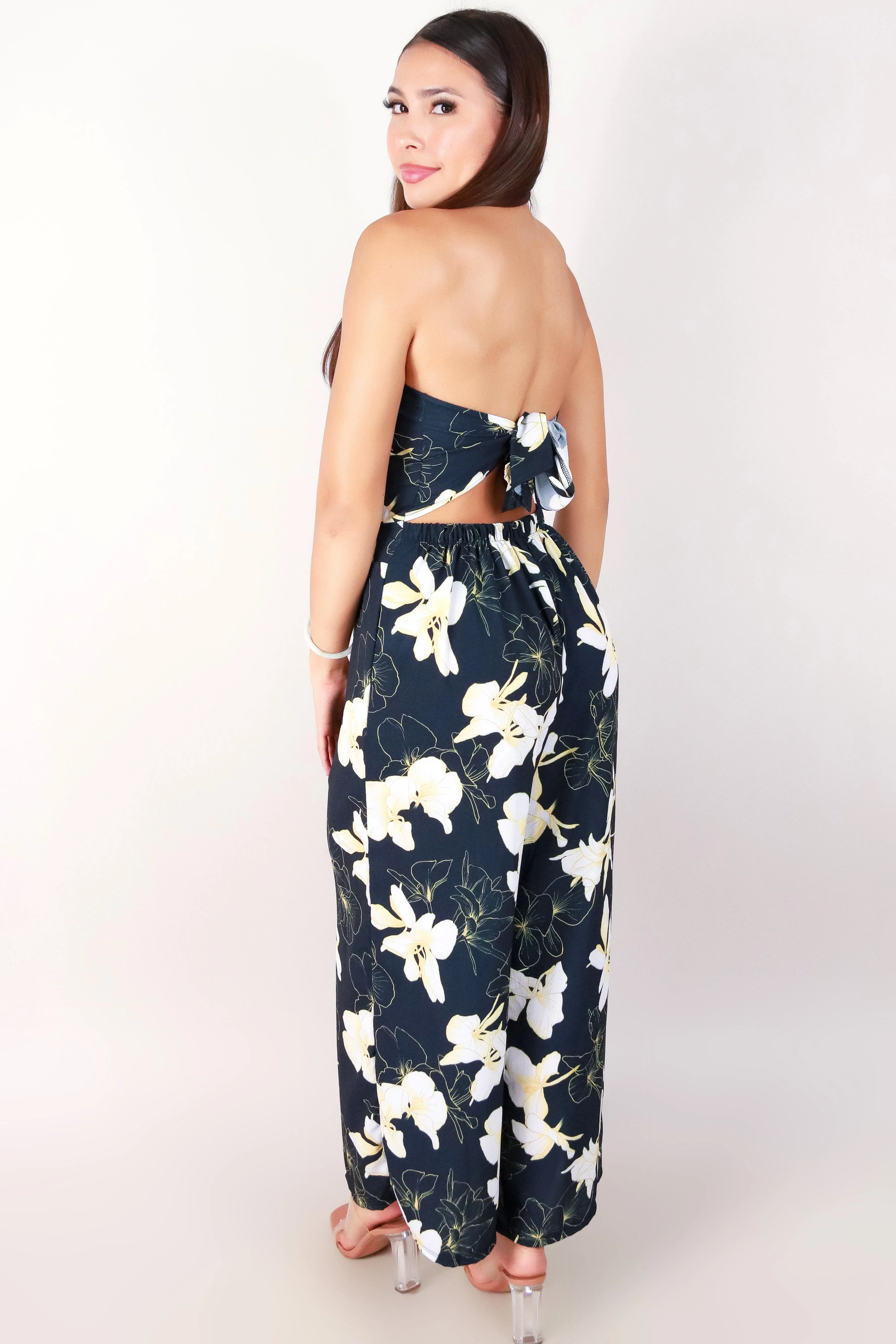 GINGER LILY TUBE JUMPSUIT