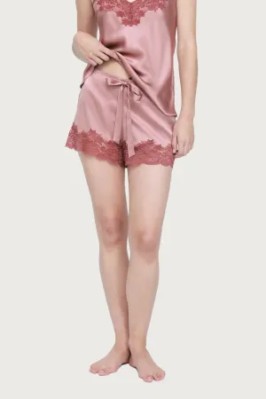 Ginia Silk Lace Shorts