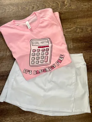 Girl Math Graphic Tee