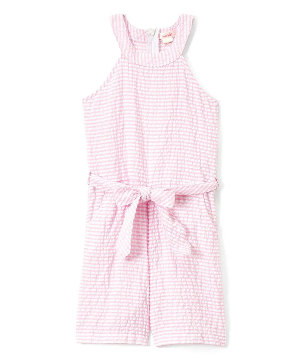 Girl Striped Romper 5-14