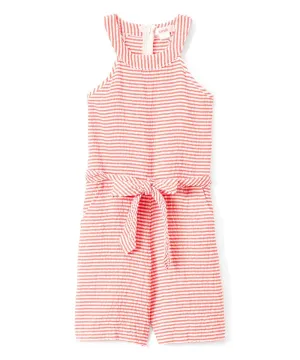 Girl Striped Romper 5-14