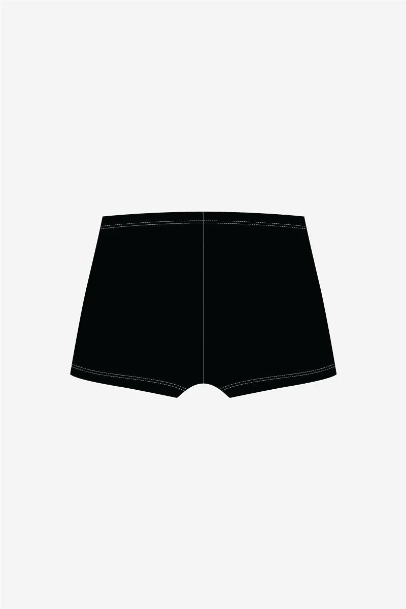 Girls Black Lycra Shorts