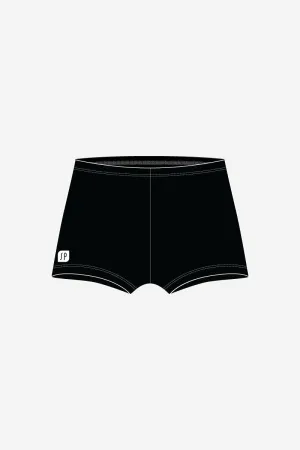 Girls Black Lycra Shorts