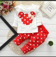 Girls Clothing Sets Winter Girls Clothes Set T-shirt pants 2 pcs Kids Clothes Girl Sport Suit Children Clothes 6M-24M