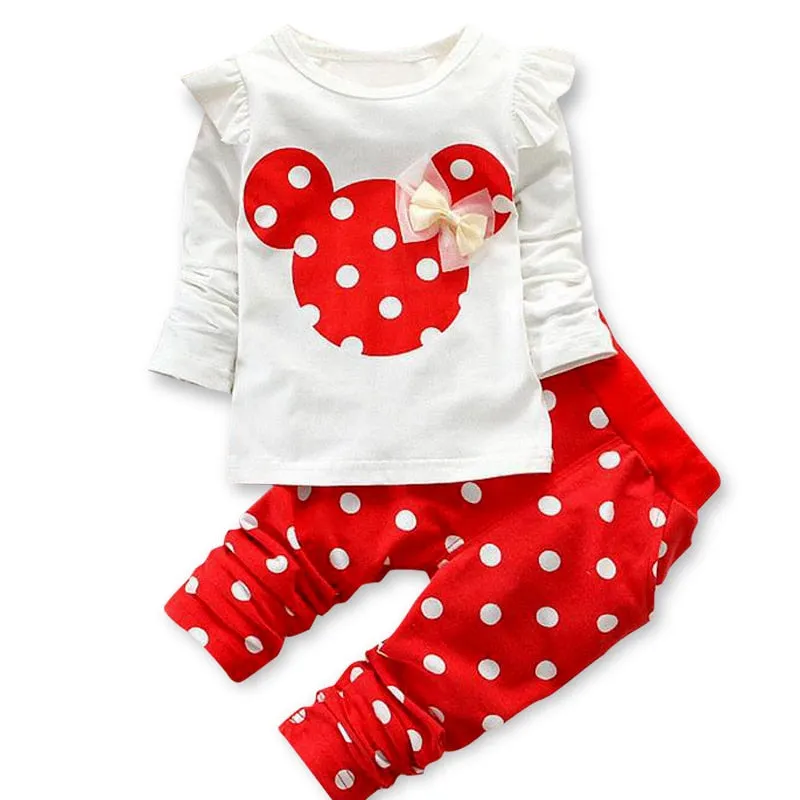 Girls Clothing Sets Winter Girls Clothes Set T-shirt pants 2 pcs Kids Clothes Girl Sport Suit Children Clothes 6M-24M