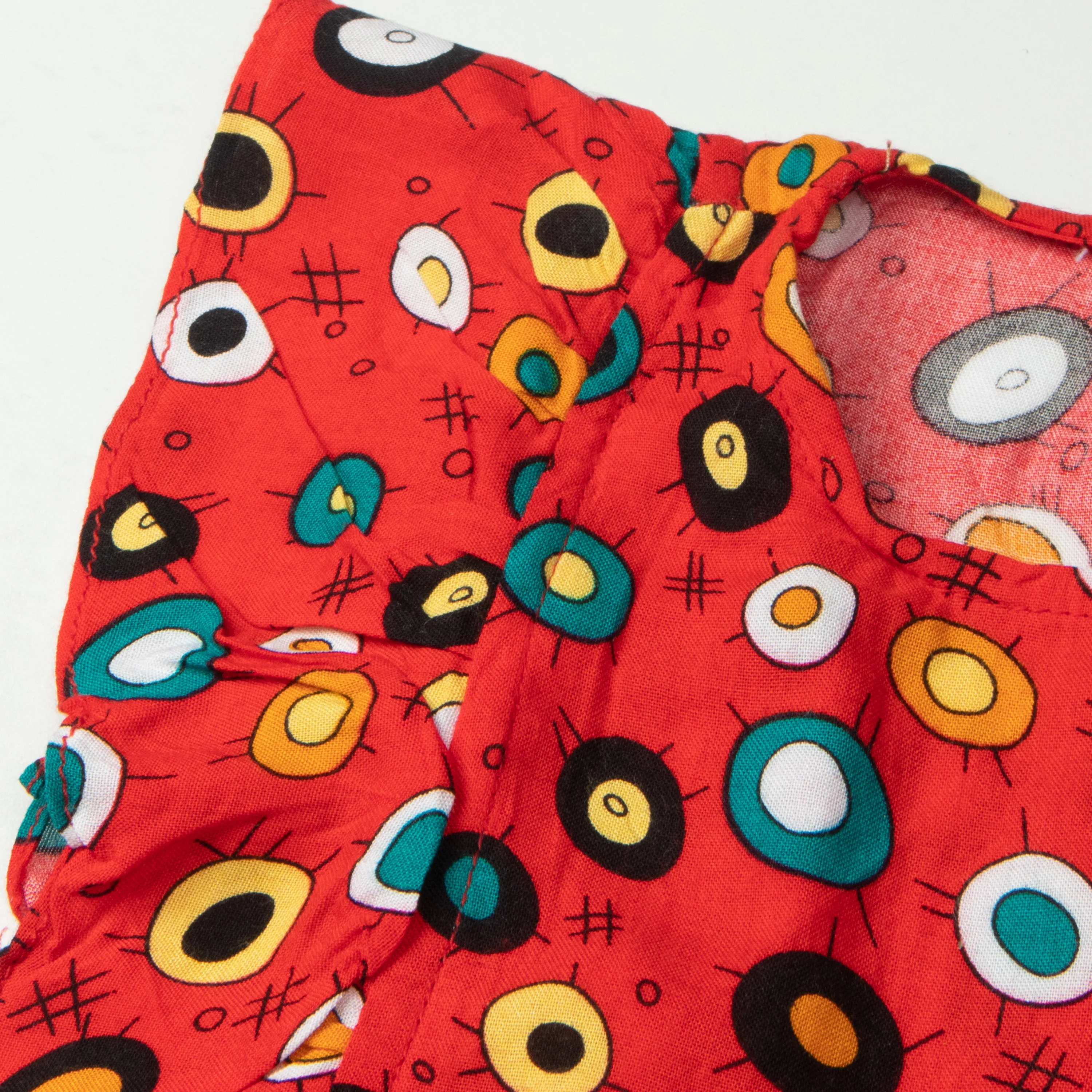 Girls' Jumpsuits Color Red-A