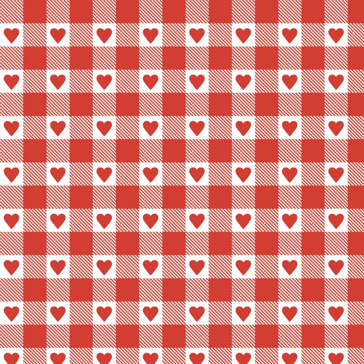 Good Cluck Farmhouse Plaid Red