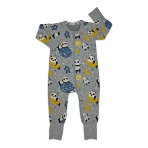 Good Luck Coverall Pajamas - Space Pandas