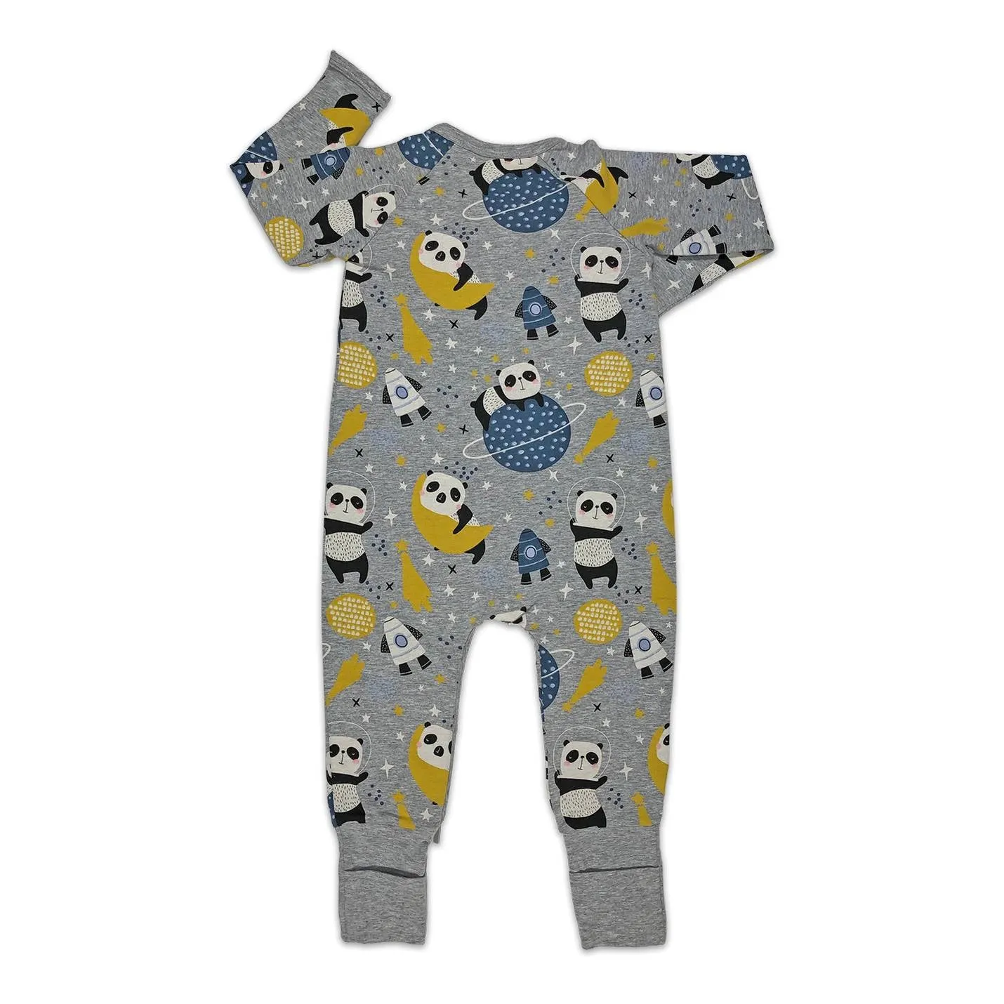 Good Luck Coverall Pajamas - Space Pandas