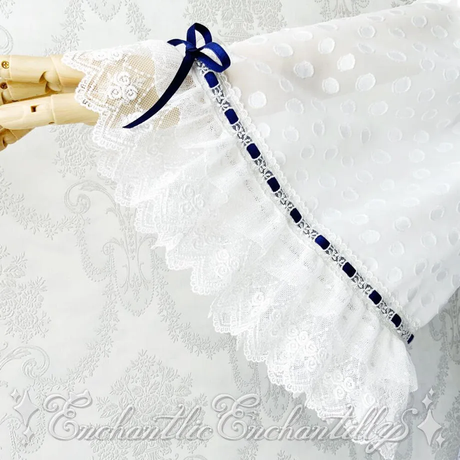 Good Night Cat Romantic Sleeve Dress