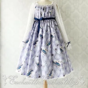 Good Night Cat Romantic Sleeve Dress