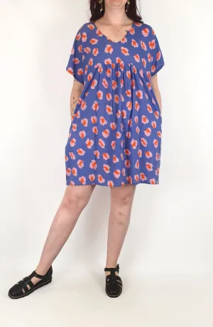 Gorman blue animal print dress size 12