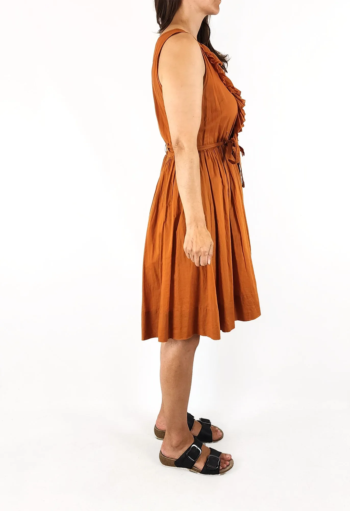 Gorman brown cotton dress size 8
