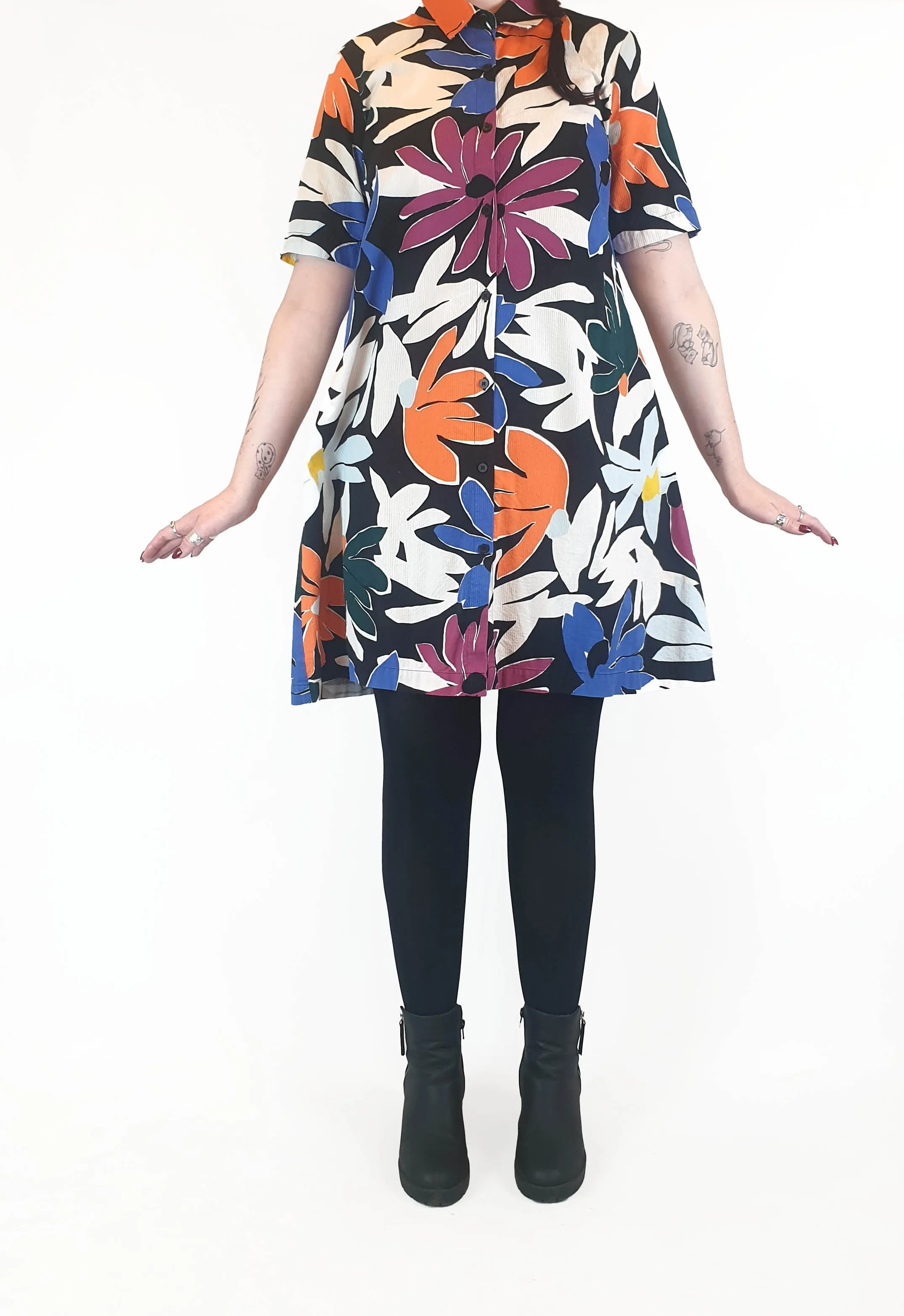 Gorman colourful floral dress size 12