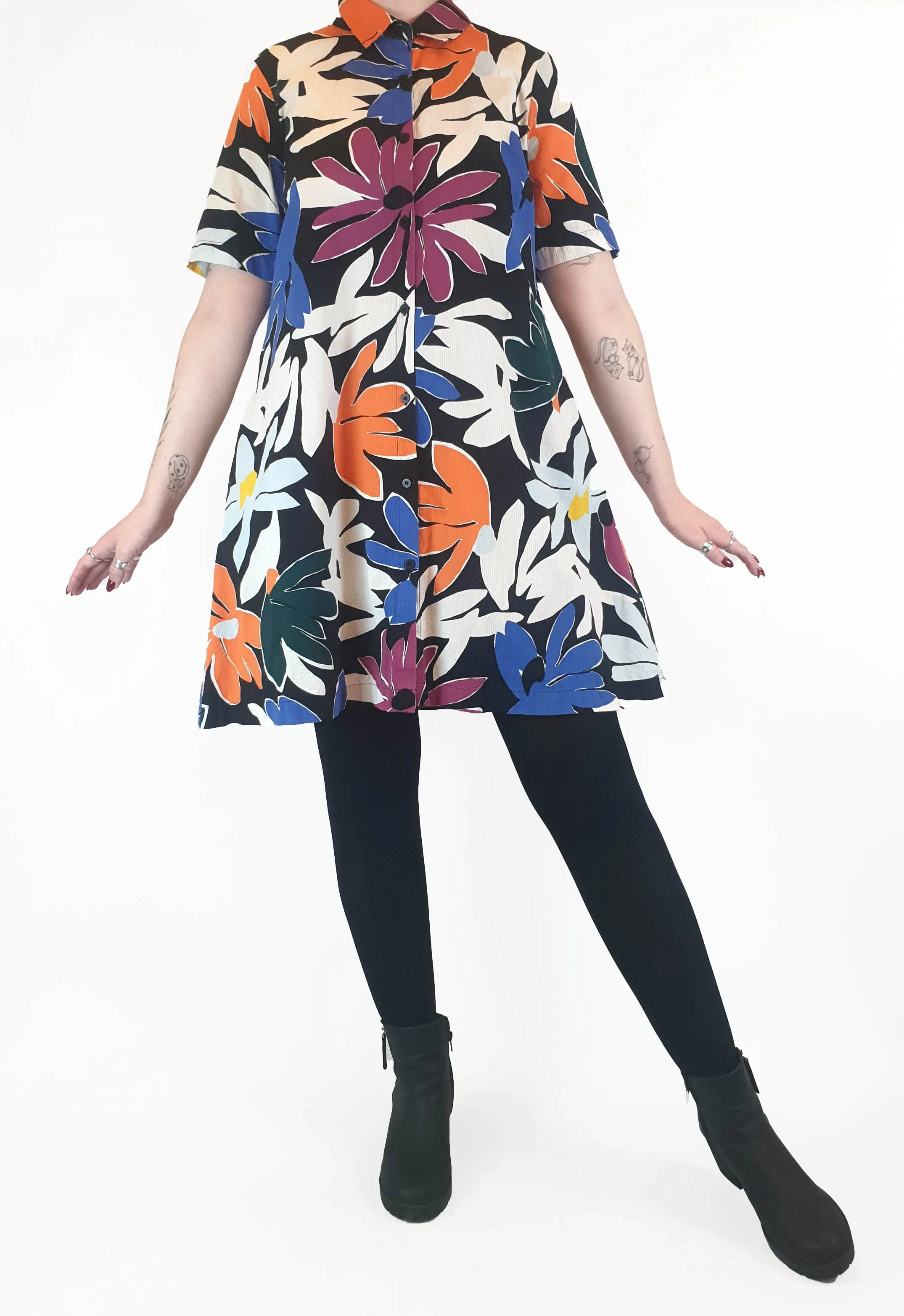 Gorman colourful floral dress size 12