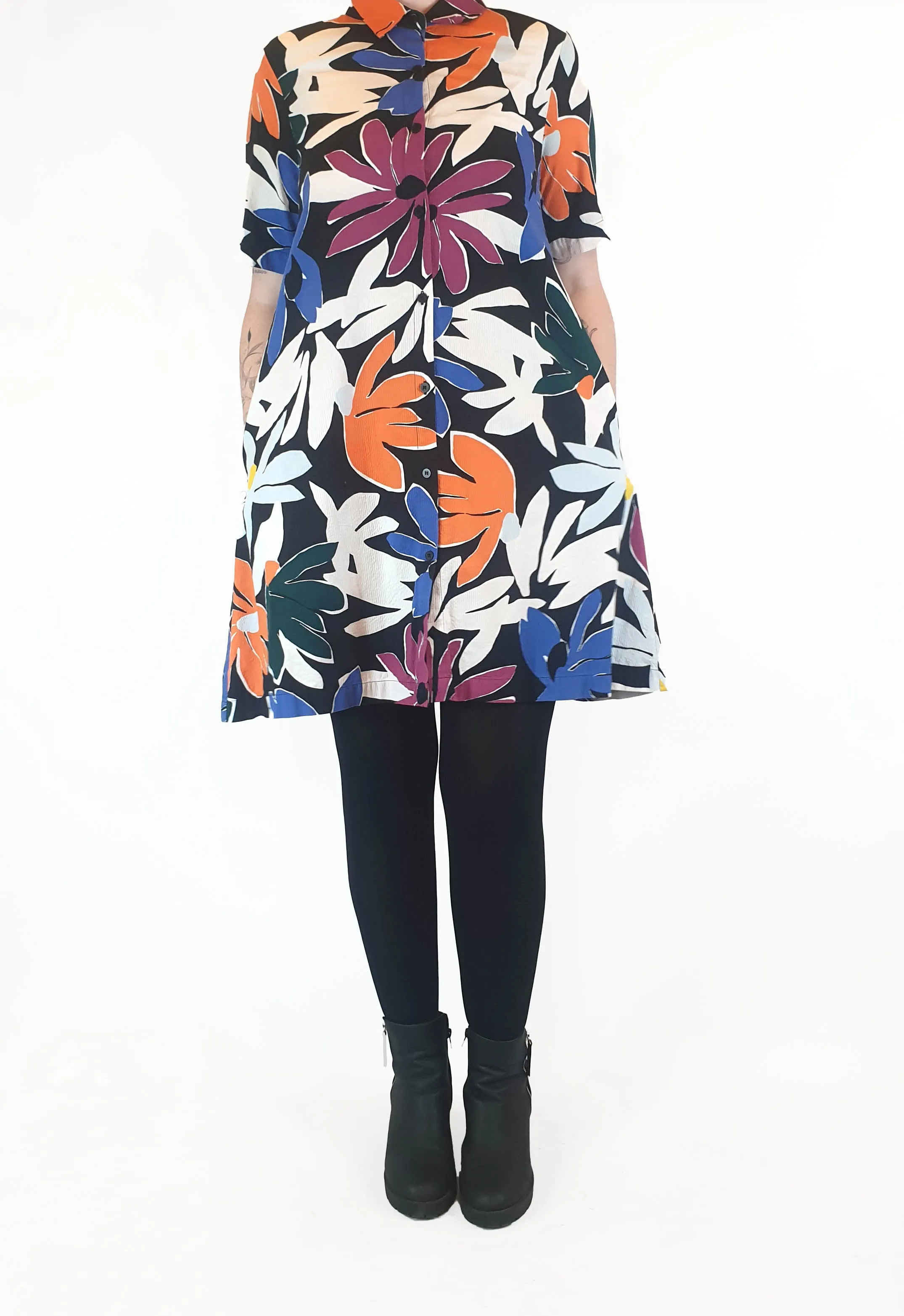 Gorman colourful floral dress size 12