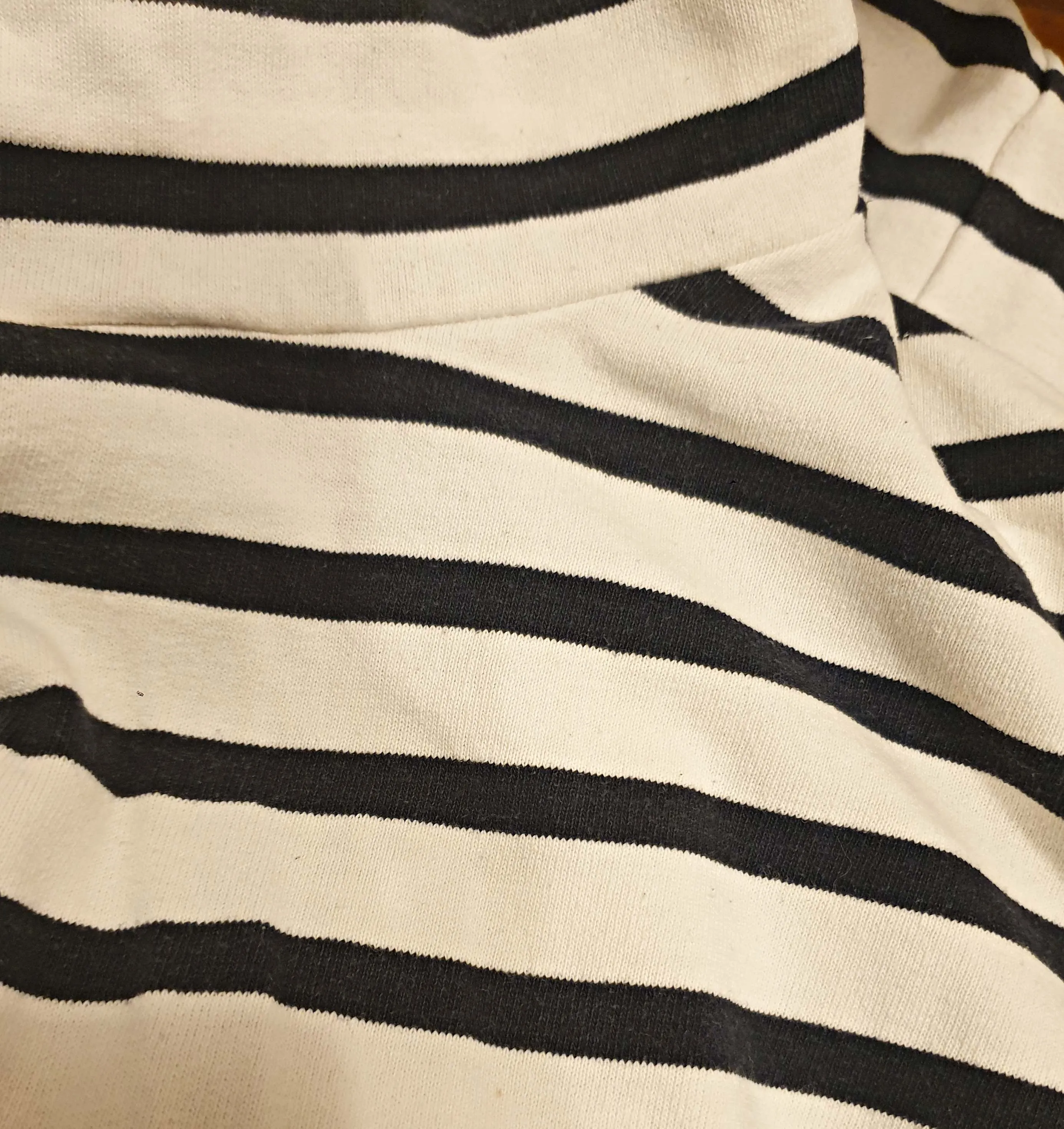 Gorman navy and white striped long sleeve dress size 10