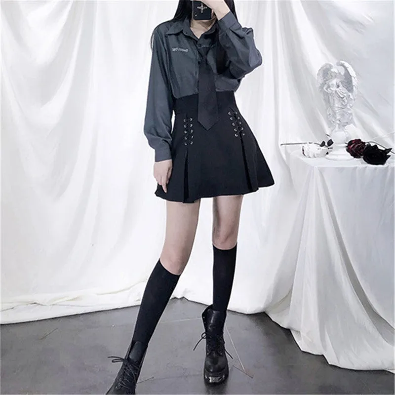 Grey Sweet Style Shirt ER5761