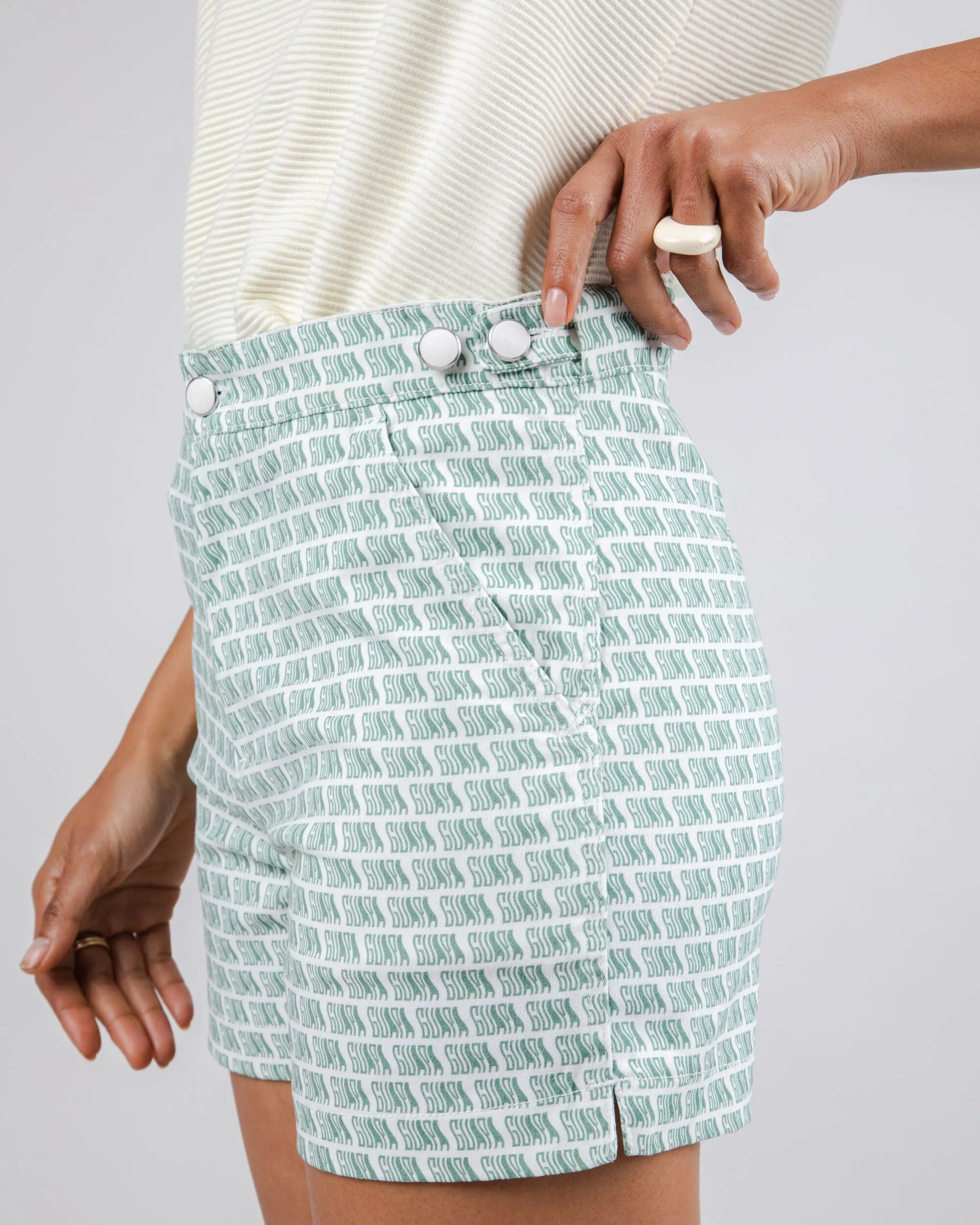 Guapa Lola Shorts White