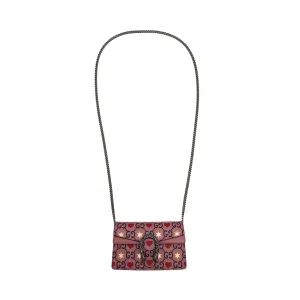 Gucci Calfskin Valentine's Day Exclusive Super Mini Dionysus Shoulder Bag