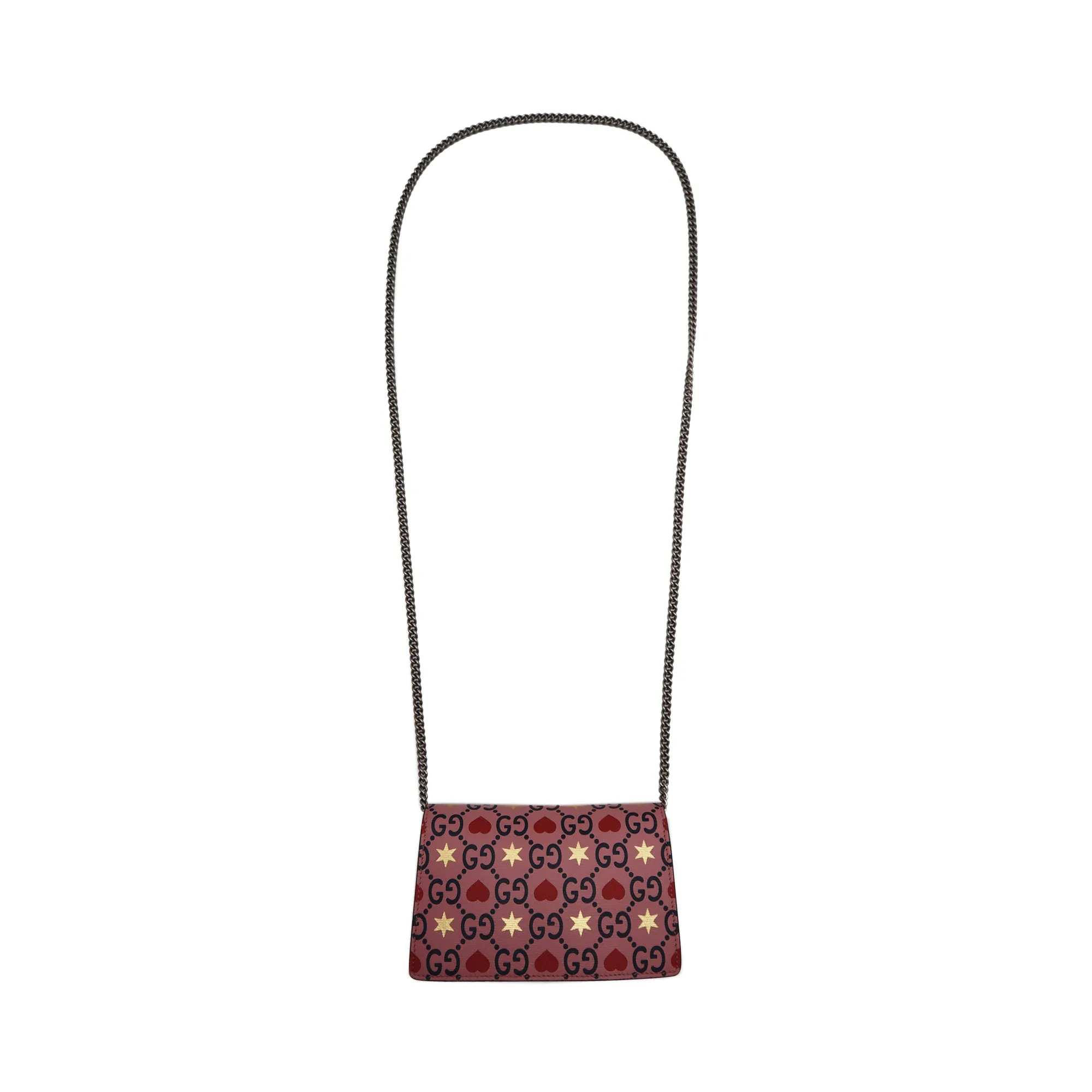 Gucci Calfskin Valentine's Day Exclusive Super Mini Dionysus Shoulder Bag