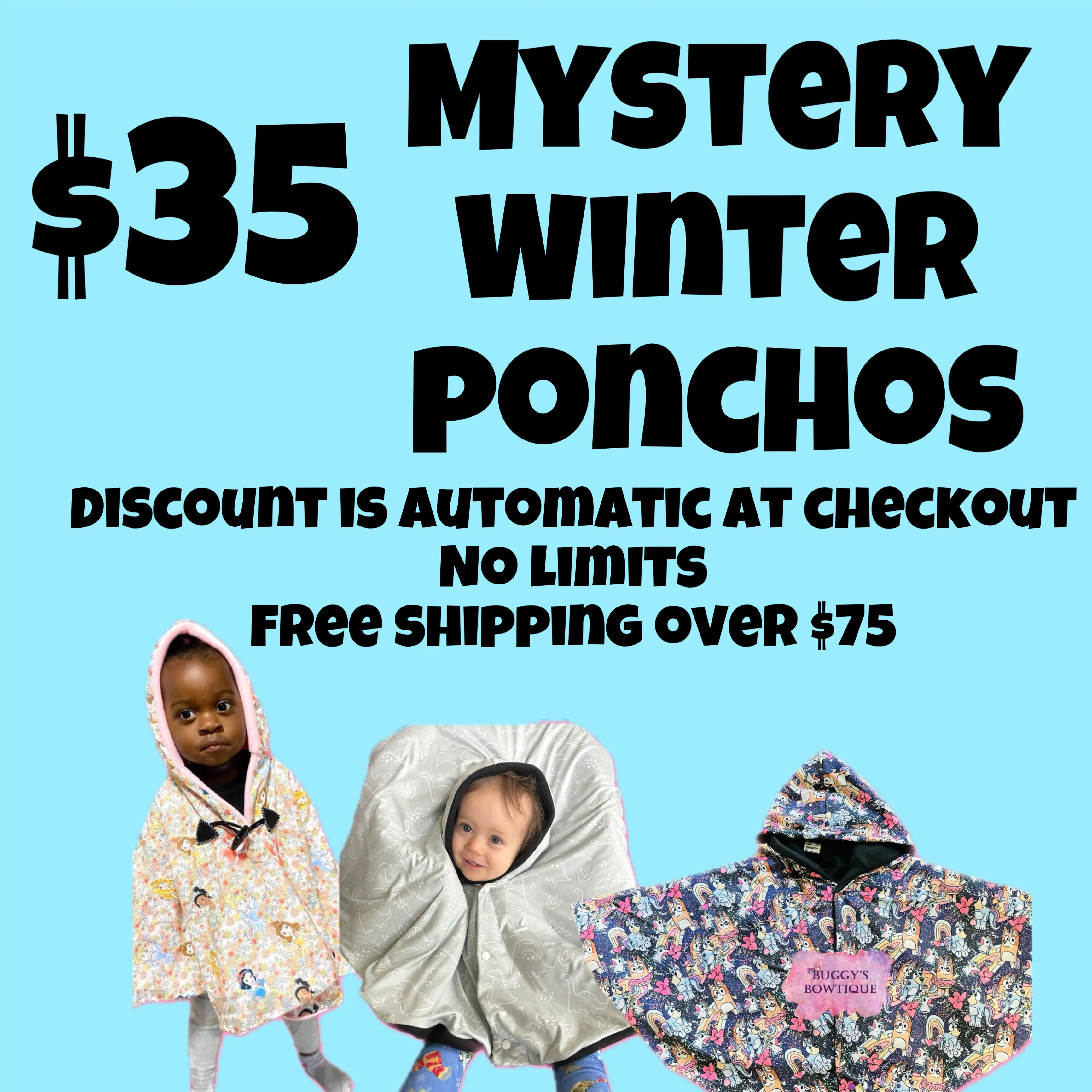 Handmade MYSTERY Poncho