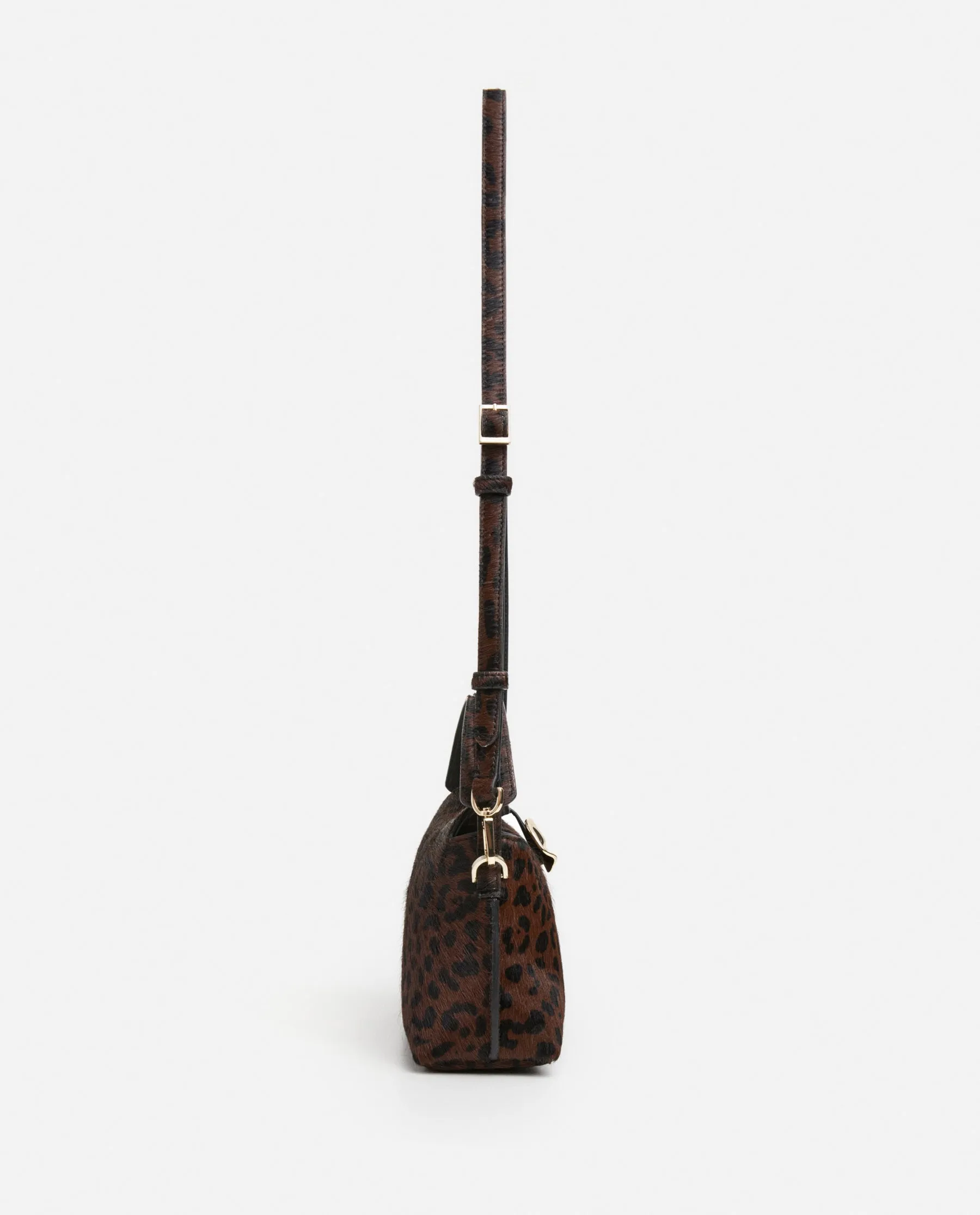 Hanna Mini Bag Leather Hair Leo