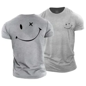 Happy Face Cotton T-Shirt