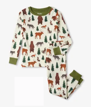 Hatley Forest Creatures Organic Cotton Pajamas : Sizes 2 to 12 Years