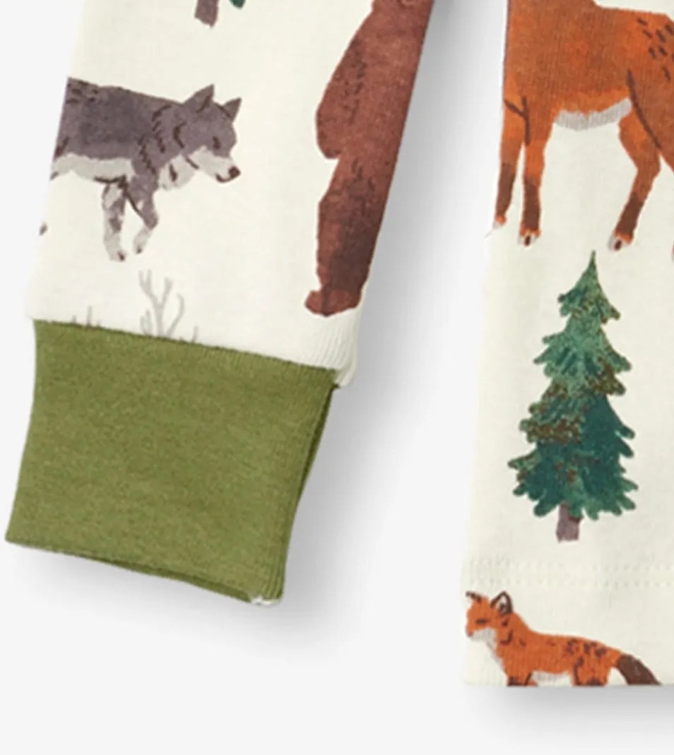 Hatley Forest Creatures Organic Cotton Pajamas : Sizes 2 to 12 Years