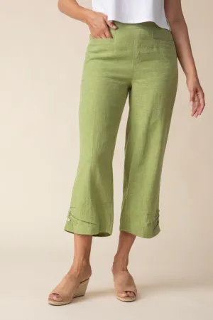HC Pleat Button Capri