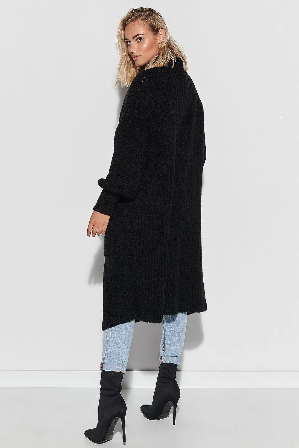 Heart Neckline Classic Cardigan