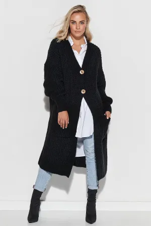 Heart Neckline Classic Cardigan