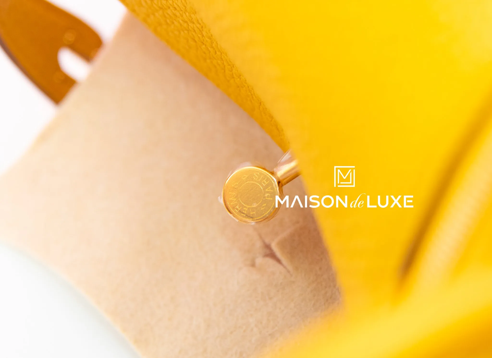 Hermes Mini Lindy 20 Jaune Ambre Clemence Gold Hardware