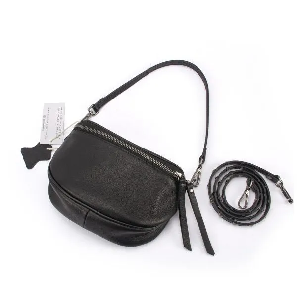 Hi Ho & Co Mini Obsessed Bag Black / Gunmetal