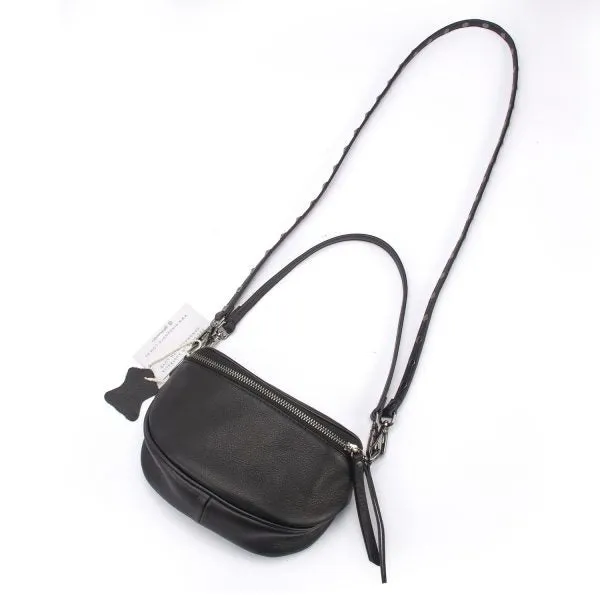 Hi Ho & Co Mini Obsessed Bag Black / Gunmetal