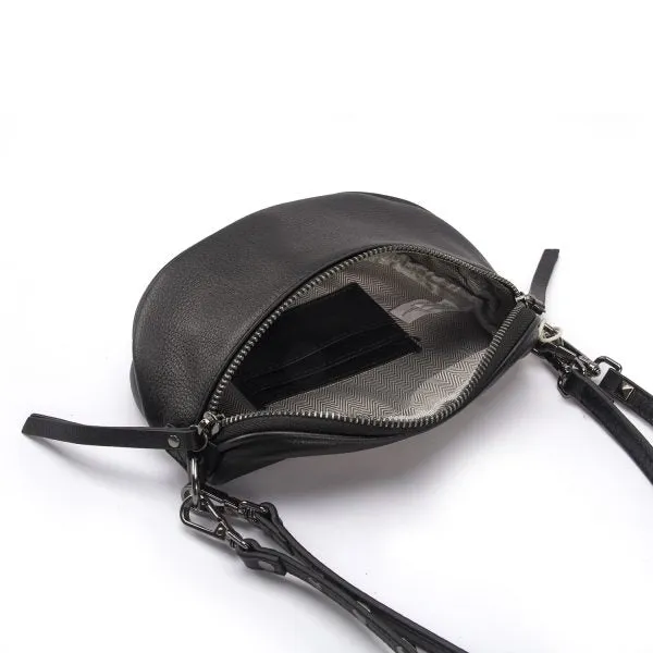 Hi Ho & Co Mini Obsessed Bag Black / Gunmetal