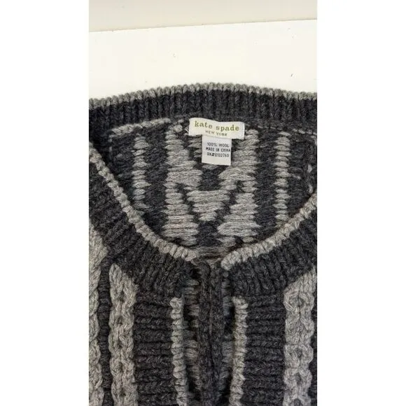 ⭐️Host 🥳 Pick❤️ Kate Spade Wool Poncho Cape Sweater, size S