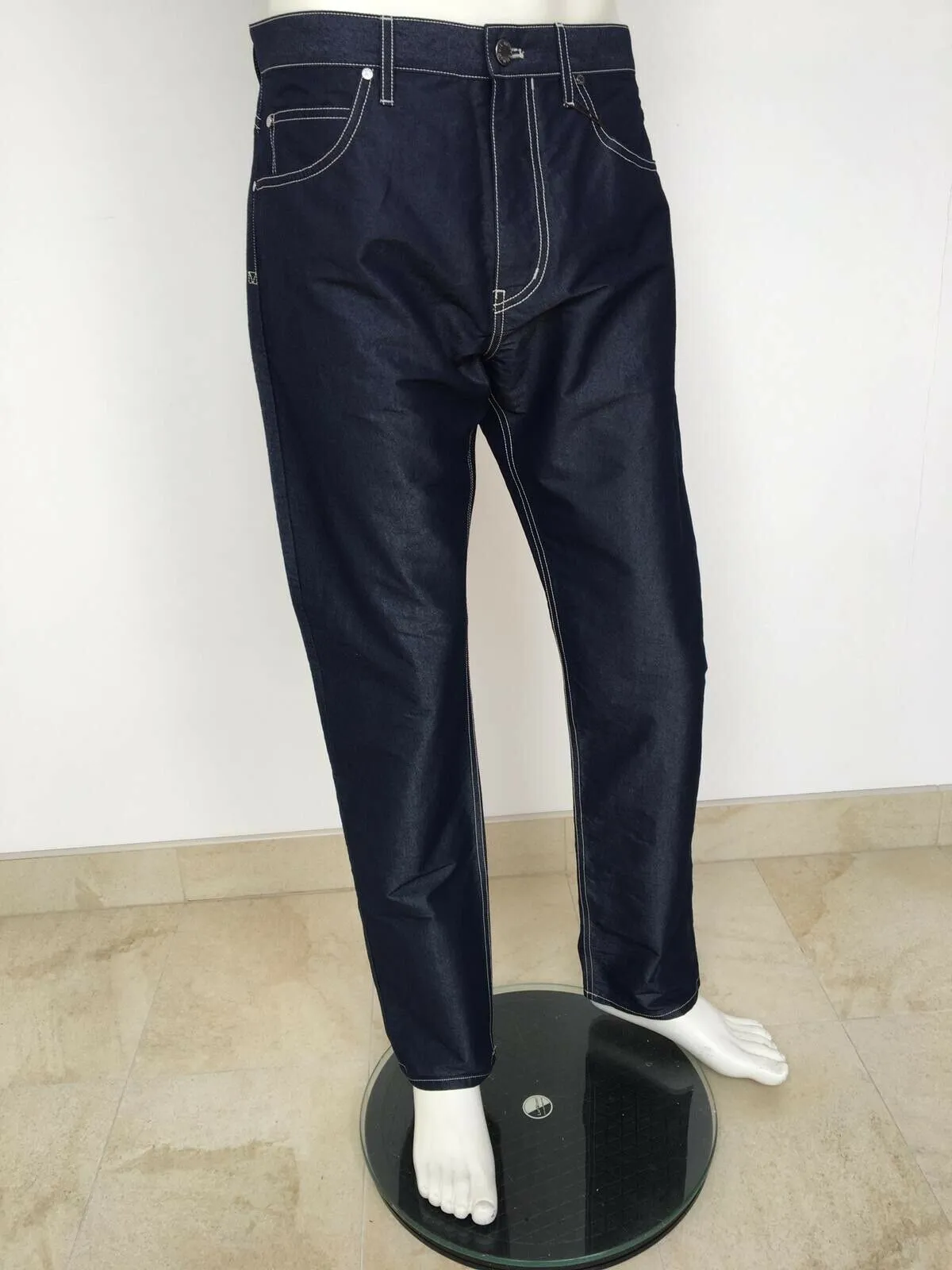 Indigo Tech Cotton Jeans
