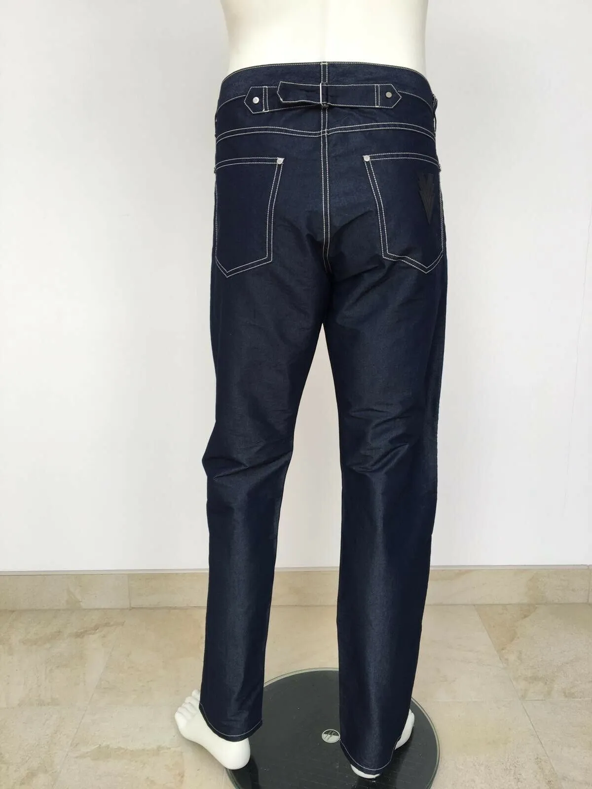 Indigo Tech Cotton Jeans